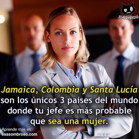 Biblopaz's tweet photo. #SabíasQue a propósito del mes de la mujer, Colombia es uno de los 3 países en donde tus jefes son mujeres 😝😝😝 https://t.co/UpeUsBSLVC