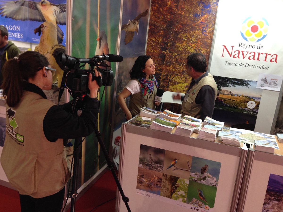 <a href="/BirdingNavarra/">Birding Navarra</a> en TV <a href="/extremaduracom_/">Extremadura.com</a>  en FIO