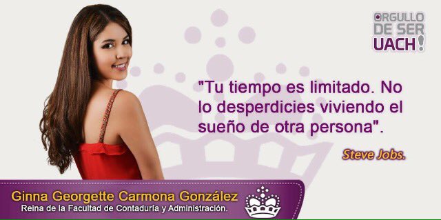ODSUACH's tweet photo. #ConoceA Ginna #ReinaUACH #OrgulloDeSerUACH #HaciendoAmigos https://t.co/YJQMbvh2nQ