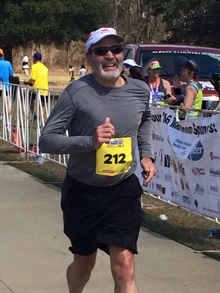 BobGetsYouHome's tweet photo. Finished the @AlbanyMarathon with a personal record (ok, only record) of 4:52 &amp; made great friends along the way! https://t.co/nYQVPnbQwd