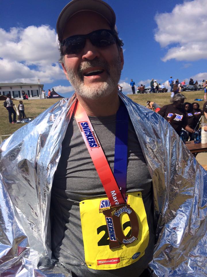BobGetsYouHome's tweet photo. Finished the @AlbanyMarathon with a personal record (ok, only record) of 4:52 &amp; made great friends along the way! https://t.co/nYQVPnbQwd