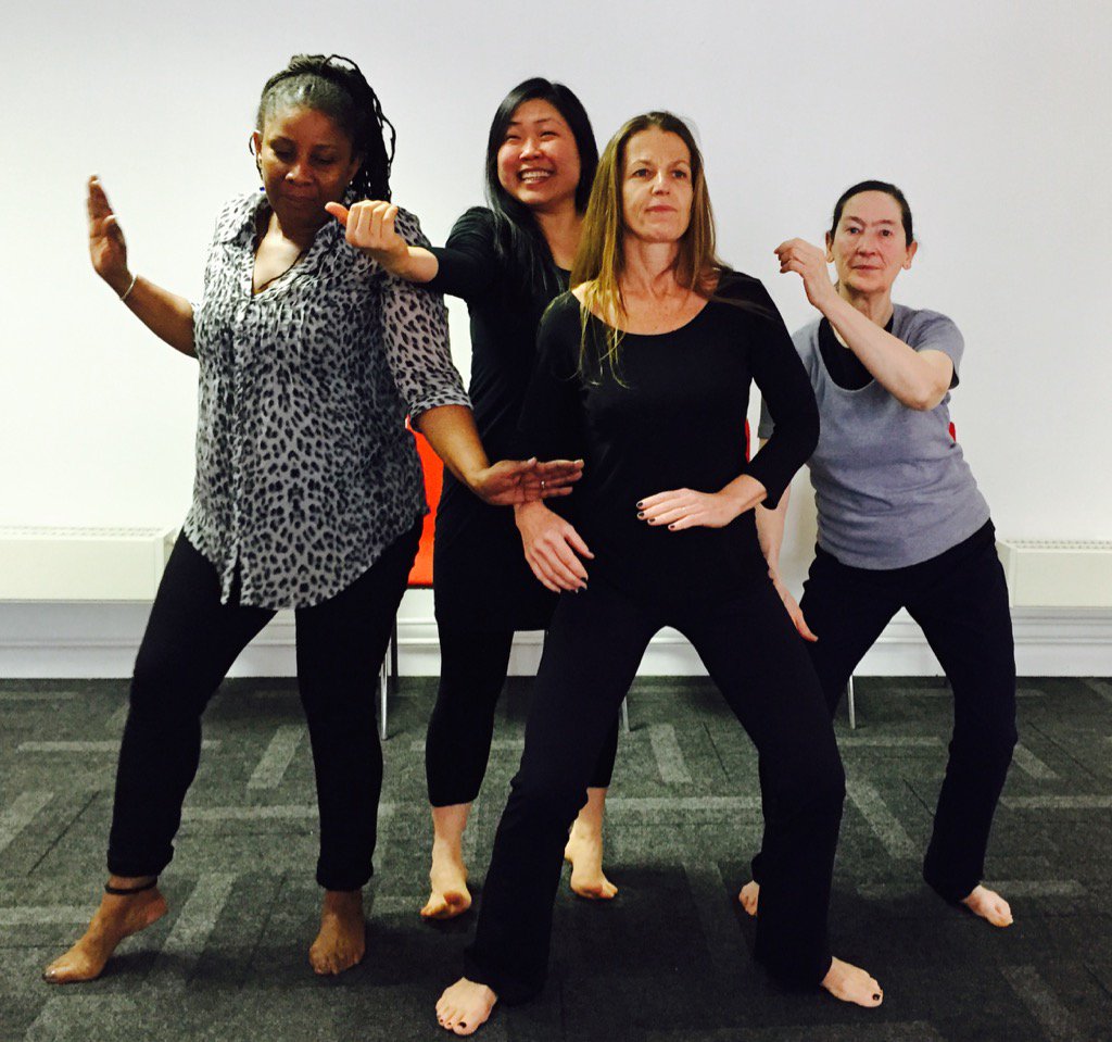 LondonPlayback's tweet photo. @VeronicaNeeda fantastic holding+time management skills from our conductor @DCPPreQual #communitypsychology https://t.co/YlUs1zgP3j