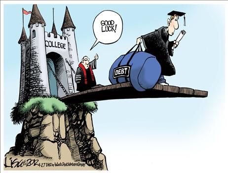 ...Good Luck?! I thought this degree opens up my future to unending successes...