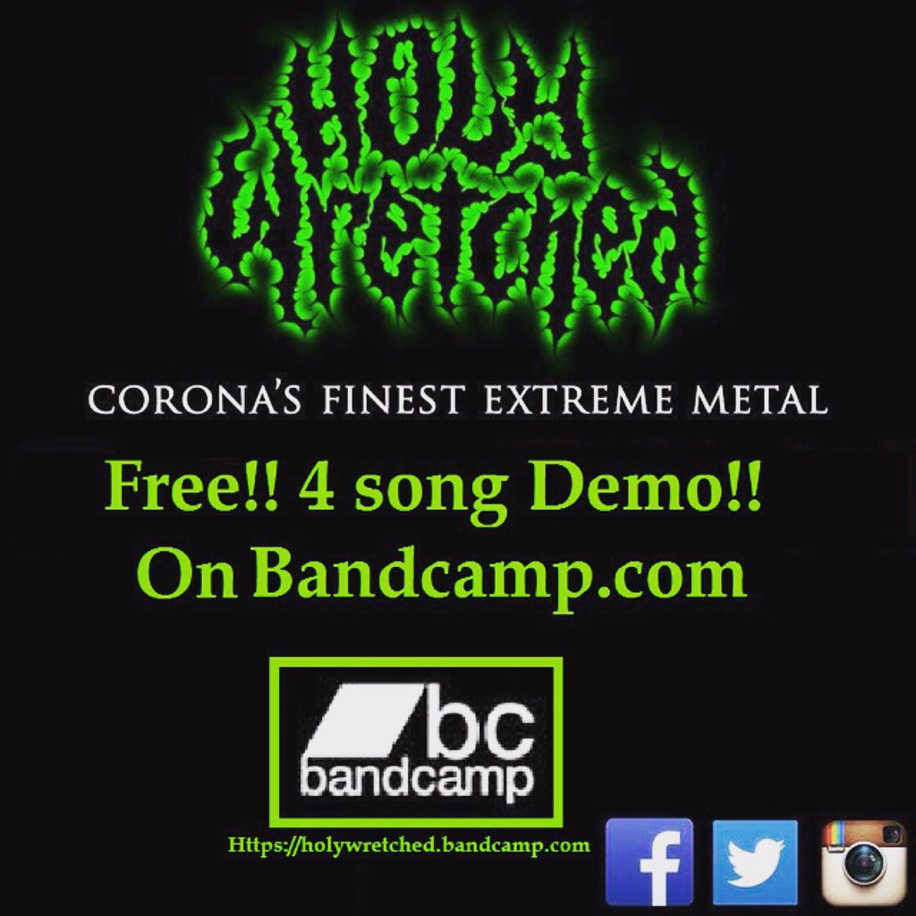 Good morning Motherfuckers !  
Don't forget to follow us ! 
Share us ! 
Show your friends! 
holywretched.bandcamp.com