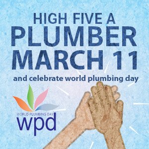 PHCCSD's tweet image. Time to hug a plumber! It&apos;s World Plumbing Day!