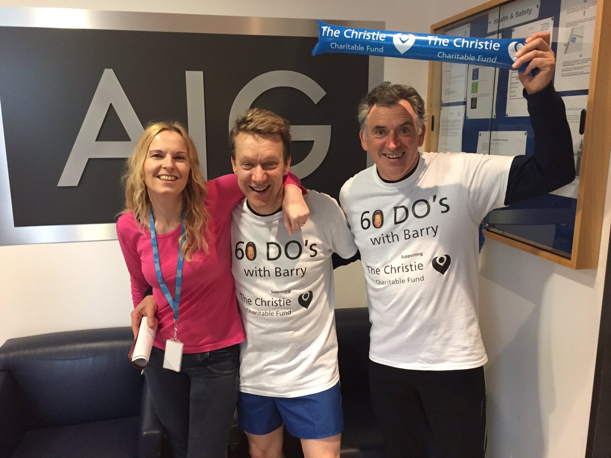 60doswithbarry's tweet photo. Made it to our last destination @AIGinsurance Thanks for supporting #60doswithbarry https://t.co/do9tBf6zmz