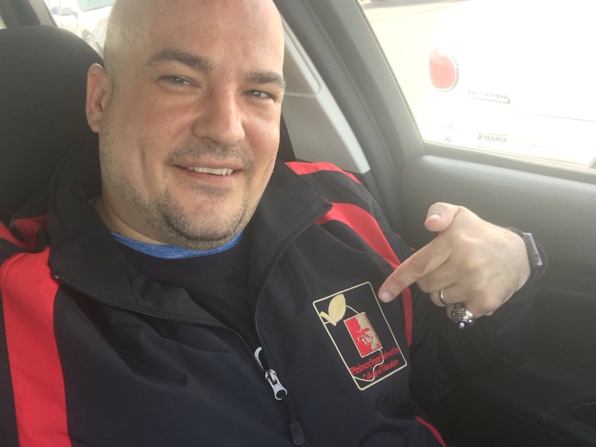 Justin Coffey (@justinbcoffey) on Twitter photo Reflecting on my time with <a href="/psuteachered/">PSU Teacher Ed</a> & showing off my new jacket! I feel like a <a href="/pittstate/">Pittsburg State</a> Gorilla!! Thank you! Reflecting on my time with <a href="/psuteachered/">PSU Teacher Ed</a> & showing off my new jacket! I feel like a <a href="/pittstate/">Pittsburg State</a> Gorilla!! Thank you!