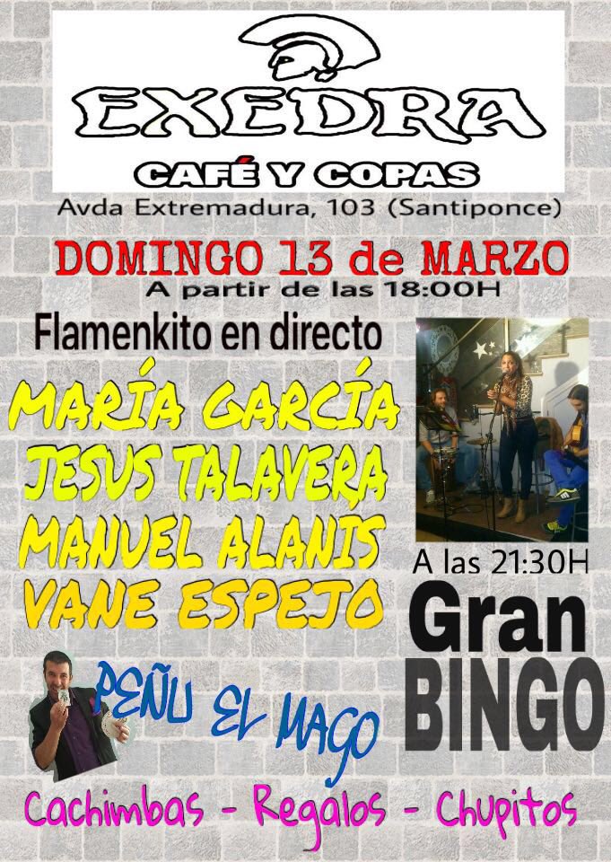 Nos vemos de nuevo este domingo con el mejor flamenquito!!
