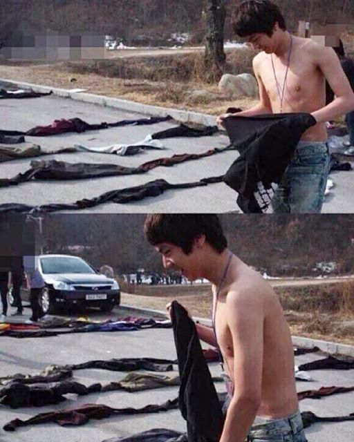 hotrosebangtan's tweet photo. Jin pre debut https://t.co/NksBR2qm9A