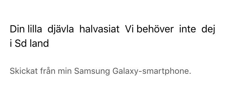patriklu's tweet photo. Trevlig helg, Carl-Gustaf.
P.S 1. Helasiat om jag får be.
P.S 2. Hoppas du gillar din koreanska Samsung Galaxy. https://t.co/LAA0mjRO29