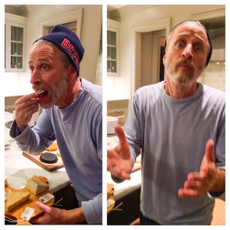 TheHerbivorousB's tweet photo. We are beyond excited to have received fan mail from Jon Stewart who says he loves our products!! #win https://t.co/G63U2cz3Ea