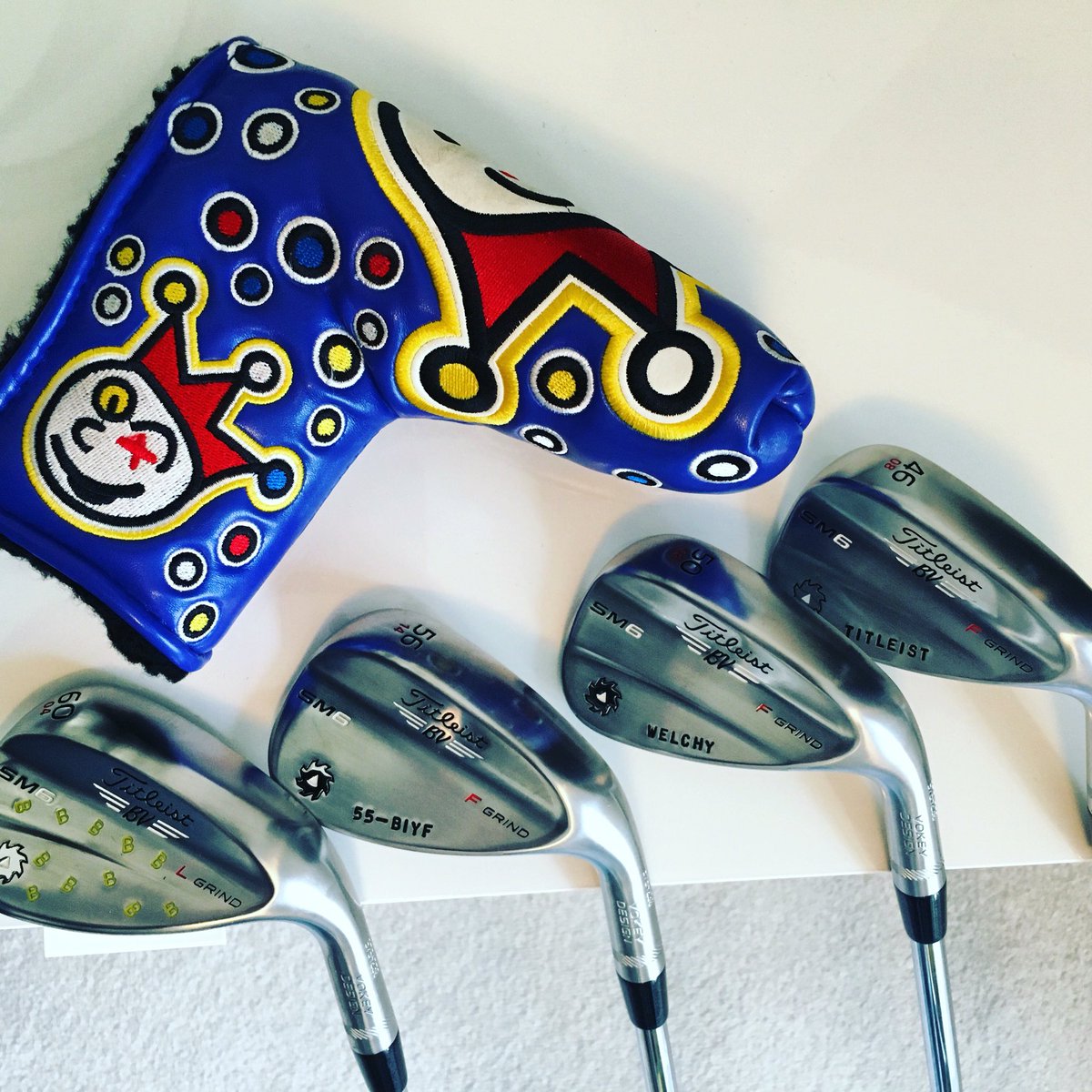 welchygolf's tweet photo. Loving the new @TitleistEurope wedges π available from today #SM6 #vokey #Fgrind #Lgrind #spinmilled #teamtitleist https://t.co/iiEzf7aqhJ