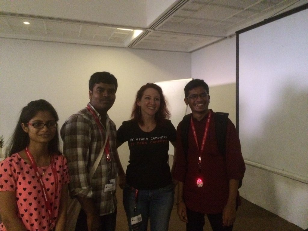 satishb3's tweet photo. Full house @Bugcrowd BugBash  @nullcon @Kym_Possible @AAparichita @atul_shedage https://t.co/1XOaQGaiaG