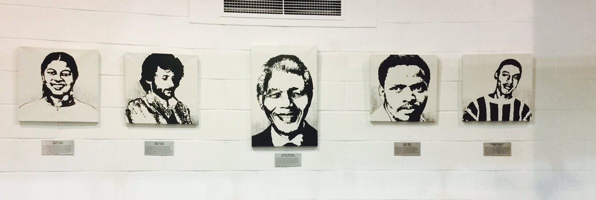 HallamEducation's tweet photo. Commemoration of Joy Gardner, Blair Peach, Nelson Mandela, Steve Biko &amp; Stephen Lawrence in @hallamunion commonroom https://t.co/gNSB09nlSU