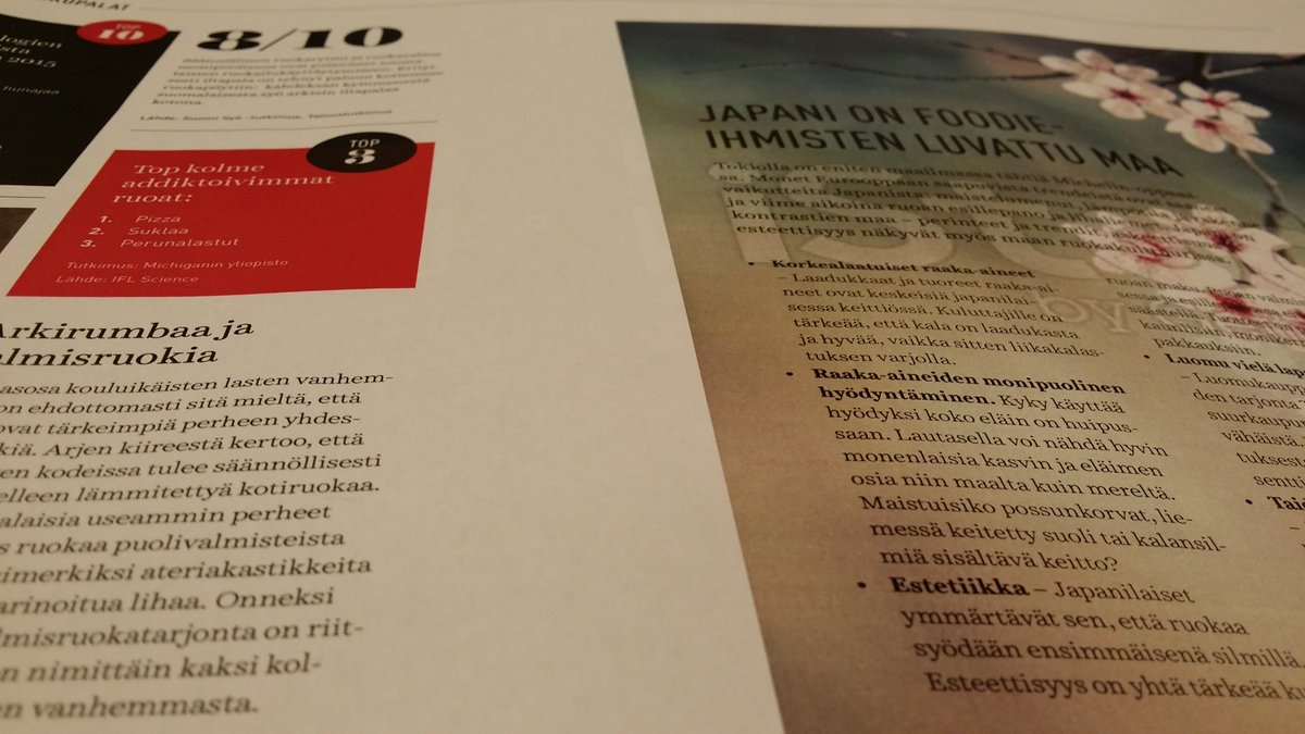 SelanderCo's tweet photo. Perjantain ilo: taitosta tullut oikolukuversio. Kyllä se siitä taas valmistuu! #asiakaslehti #vilautus https://t.co/32ywy3UyJa