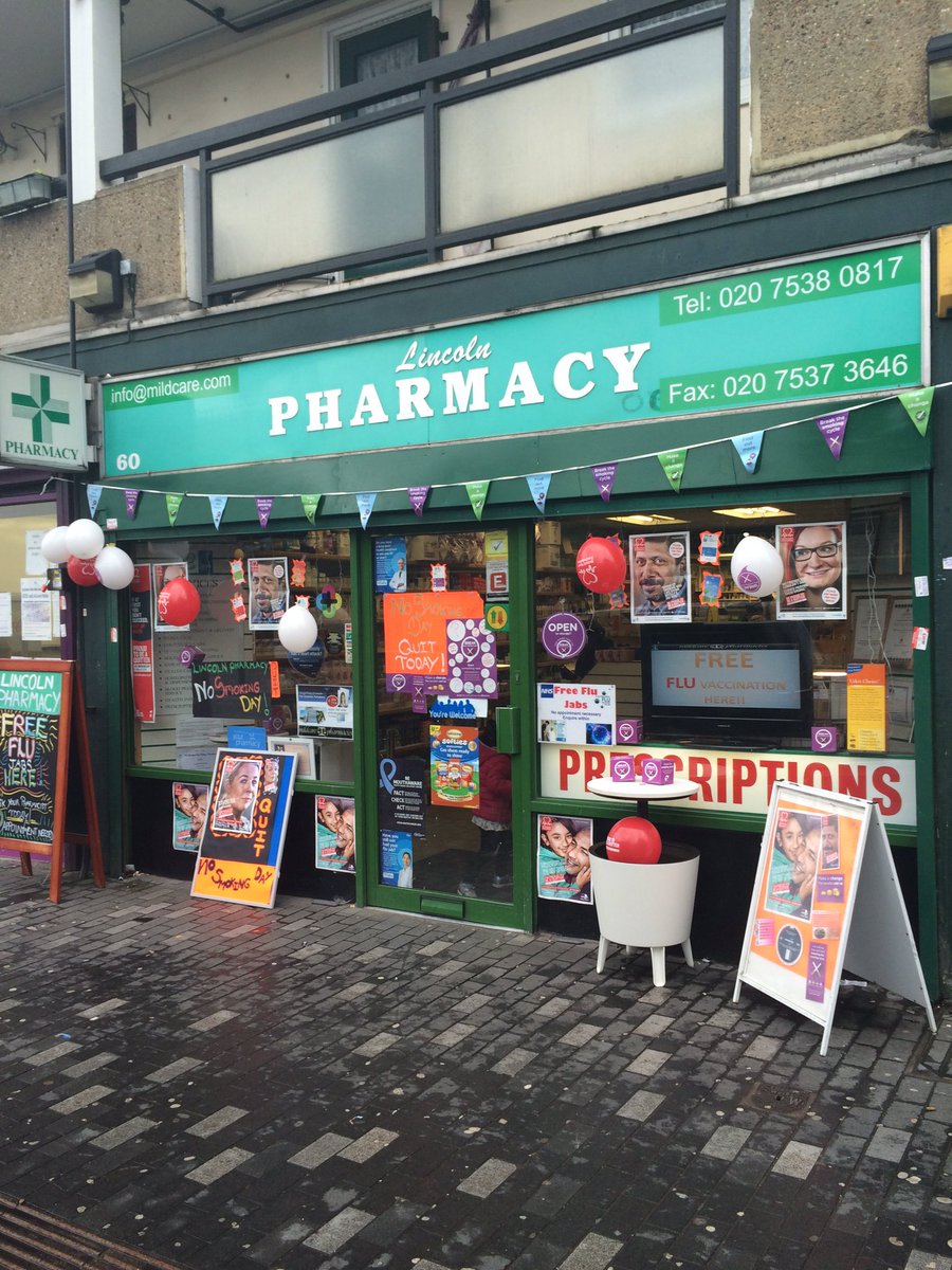 LincolnPharma's tweet photo. Congratulations to our Lincoln Pharmacy Team for winning the best display 4 #NoSmokingDay visit us anytime 2Quit! https://t.co/zQv5czy4QB