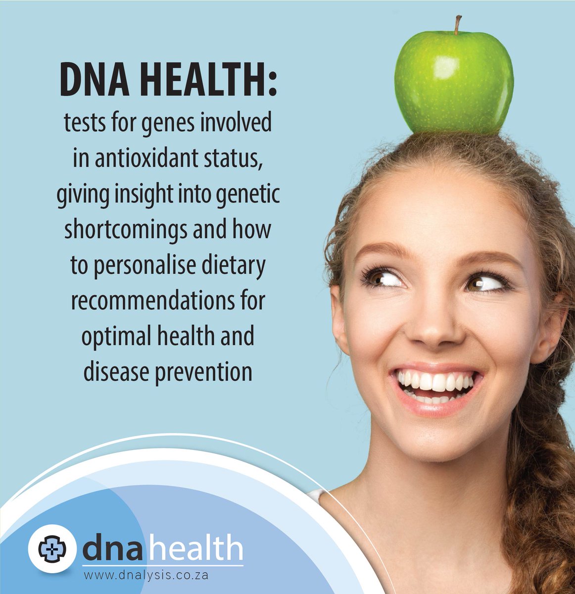 dnalysis's tweet photo. DNA Health tests for genes involved in antioxidant status, giving insight into genetic shortcomings
#dnalysis #dnah… https://t.co/OlXTSmjV4t