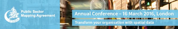 Over 230 delegates 10 exhibitors #PSMA2016 social.os.uk/Mn1FG dont miss out #GIS #maps #spatial #opendata #data