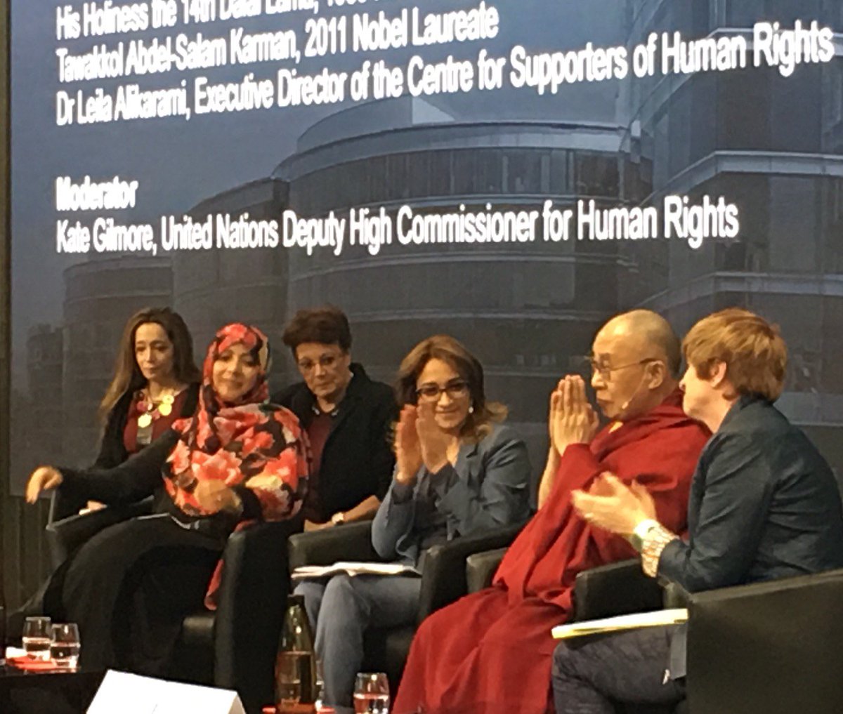 tengbiao's tweet photo. #IHERD HHDL: Human rights violation is a war. Human rights violation is done by human beings. https://t.co/l4602lYXoy