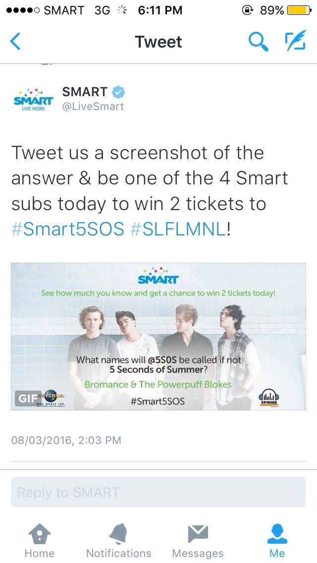 itsffaayyee's tweet photo. You're the only one that keeps me going!!! Hopes up! 🙏🏼💕 @LiveSmart #Smart5SOS vv https://t.co/iCFf0XhZjD