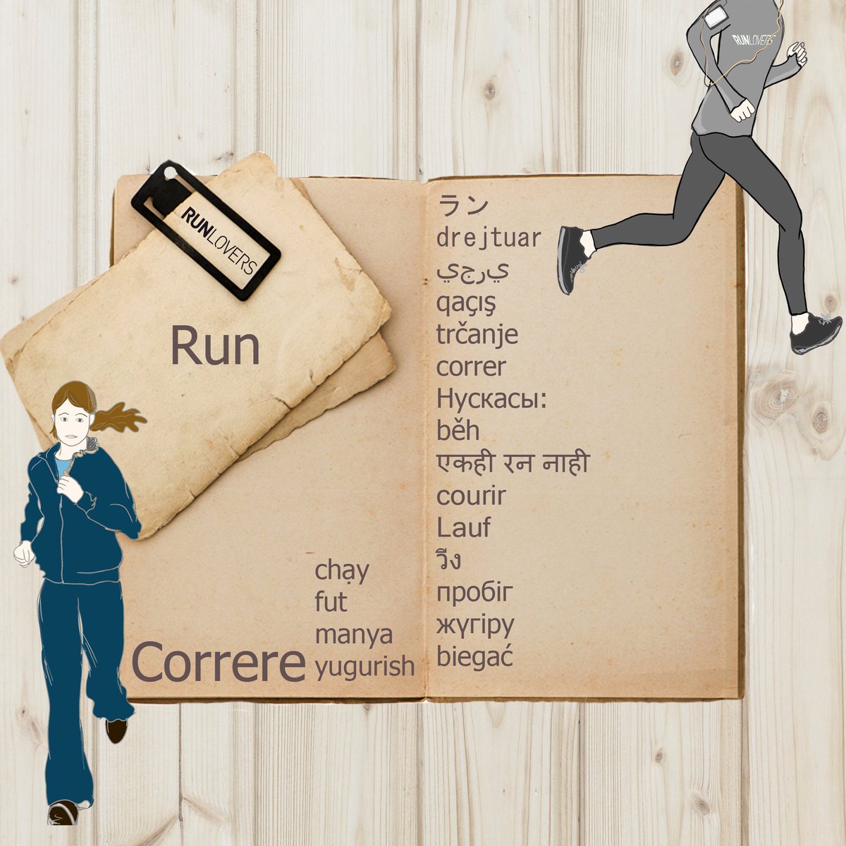 runlovers's tweet photo. Correre in tutte le lingue del mondo. Seguici su Instagram: https://t.co/WJkBFpgj3Q https://t.co/rG8MoTU9HR