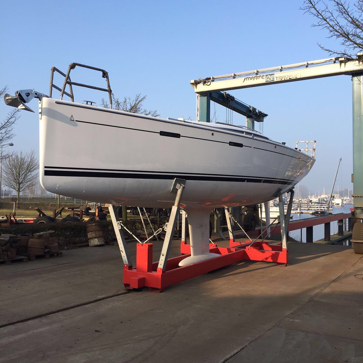Dehlernl's tweet photo. De tweede Dehler 38 in de zuidelijke wateren is binnen voor 2016! #dehler #dehler38 #zeilen #zeeland https://t.co/Lqib5IN4Ot