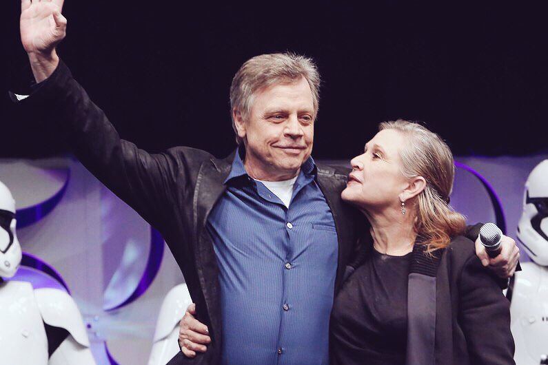 jadedvader's tweet photo. Happy Force Friday! Here. Have a Mark & Carrie mini pic post to brighten your day! #MTFBWY #tgif #ForceYes https://t.co/9u4LK3nE0d