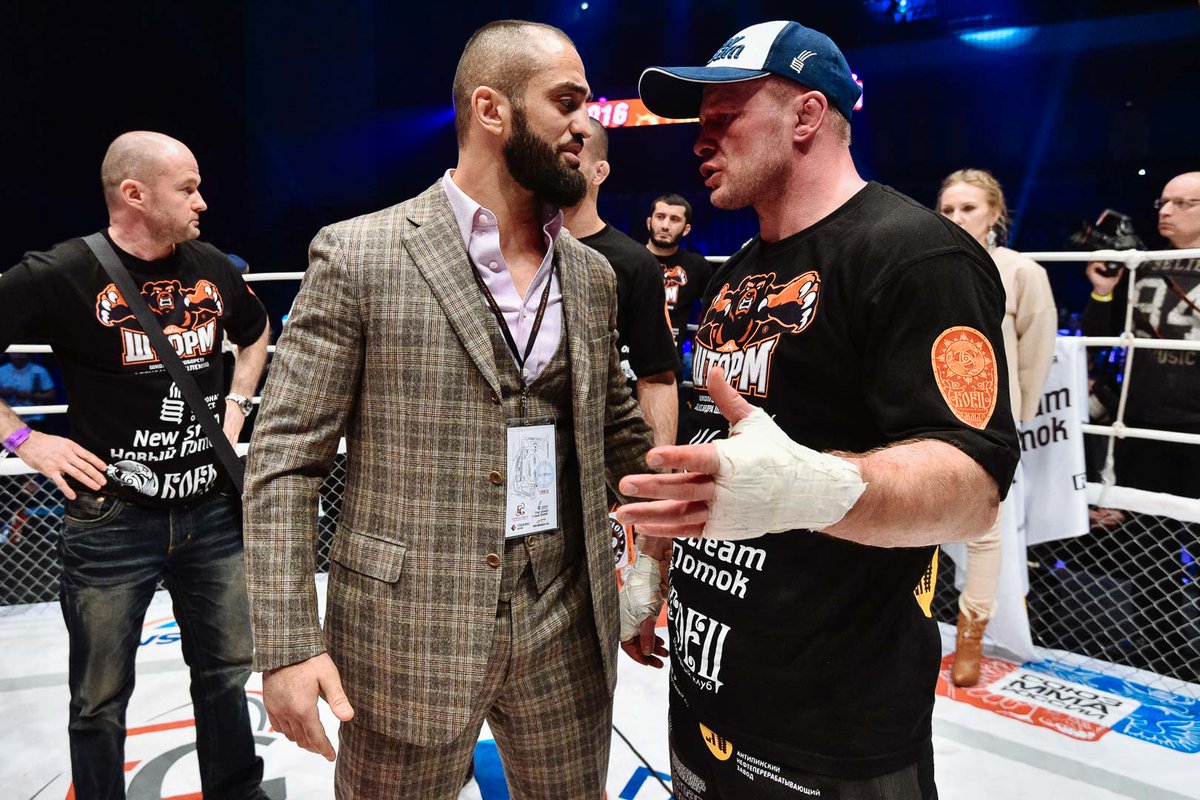 M1GlobalNews's tweet photo. Adam Yandiev and @StormShlemenko after the #M1Challenge64! Watch full event free here: https://t.co/5FDZA8dAik https://t.co/CDPtszVQ4Z