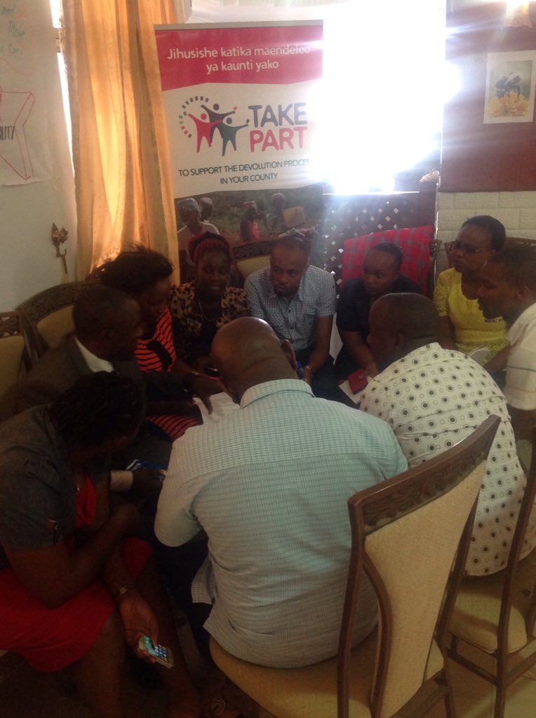 cisptakepart's tweet photo. @taitatavetagovt on the @aohinkenya #artofhosting Taking part in public #participation planning @Sudikev @jessynjau https://t.co/LfvgkBmqFS