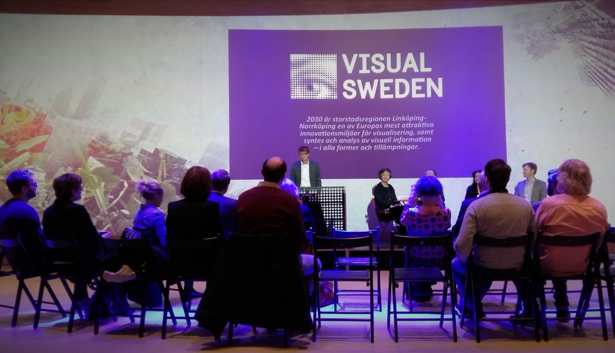 SectraNews's tweet image. #VINNVÄXT: 100 miljoner till @visualsweden ska sätta Östergötland på världskartan inom #visualisering &amp;amp; #bildanalys
