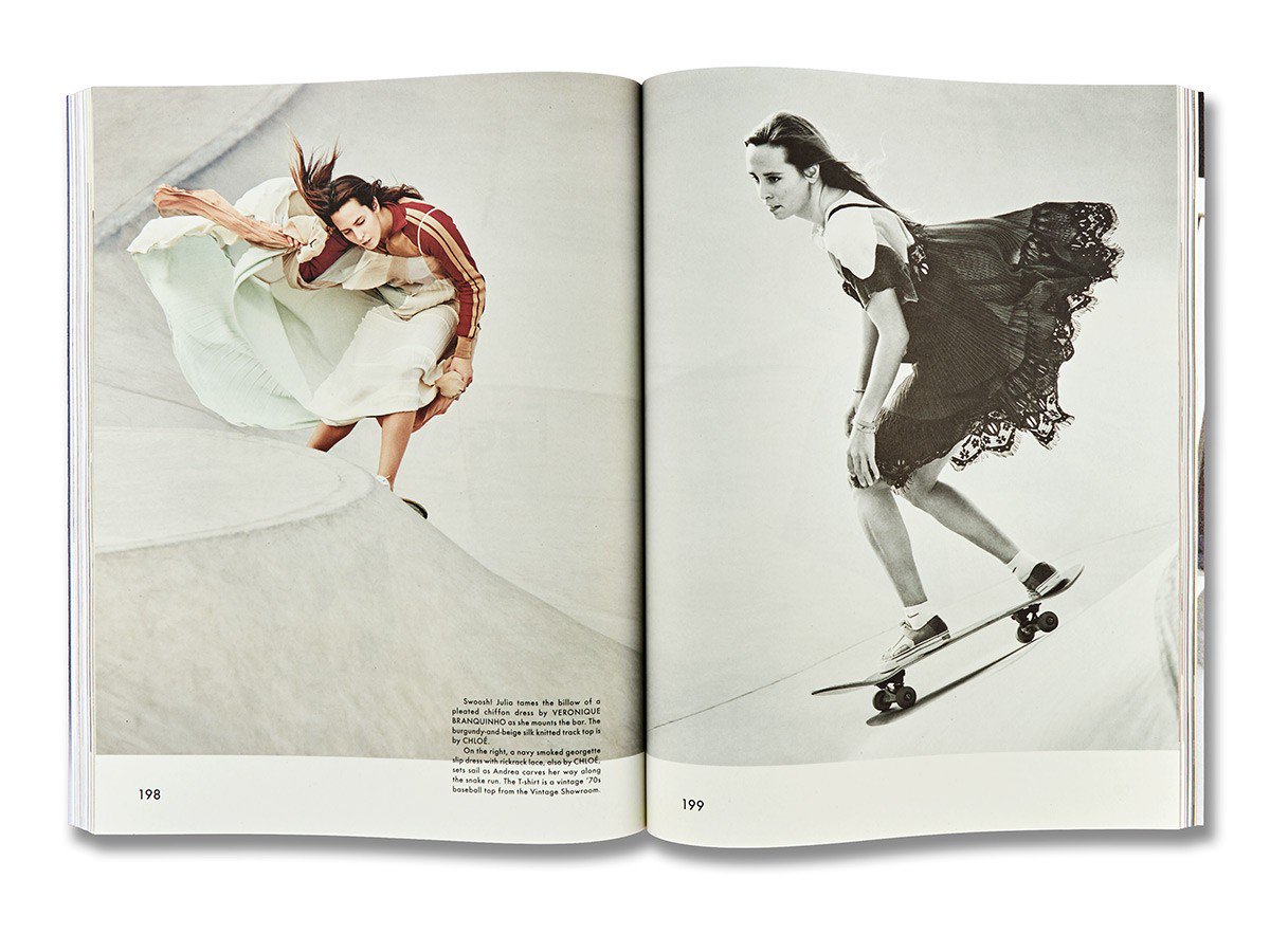 thegentlewoman's tweet photo. Freewheeling fun with Barcelona's spunky skateboarding sisters @Andy_Twin and @Julia_Twin in The Gentlewoman No. 13. https://t.co/TfoB5zkEXW