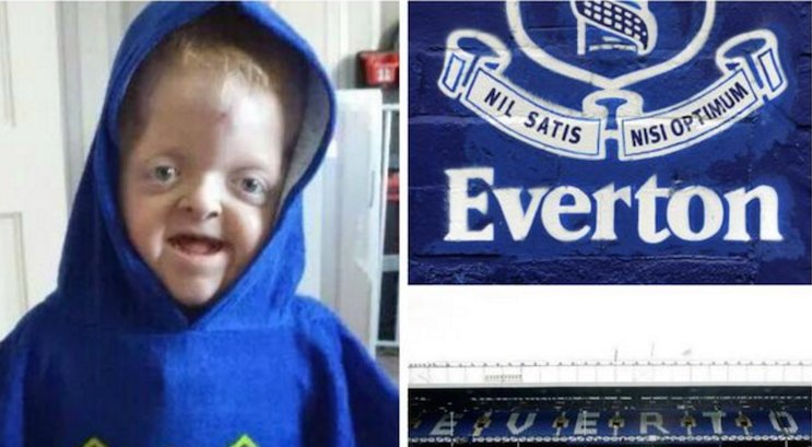 Everton's tweet photo. Amazing gesture by Seamus Coleman to help make young Blue's dream Goodison trip a reality. 👏🏼https://t.co/dgU1fOdnox https://t.co/wQmYBHywnq