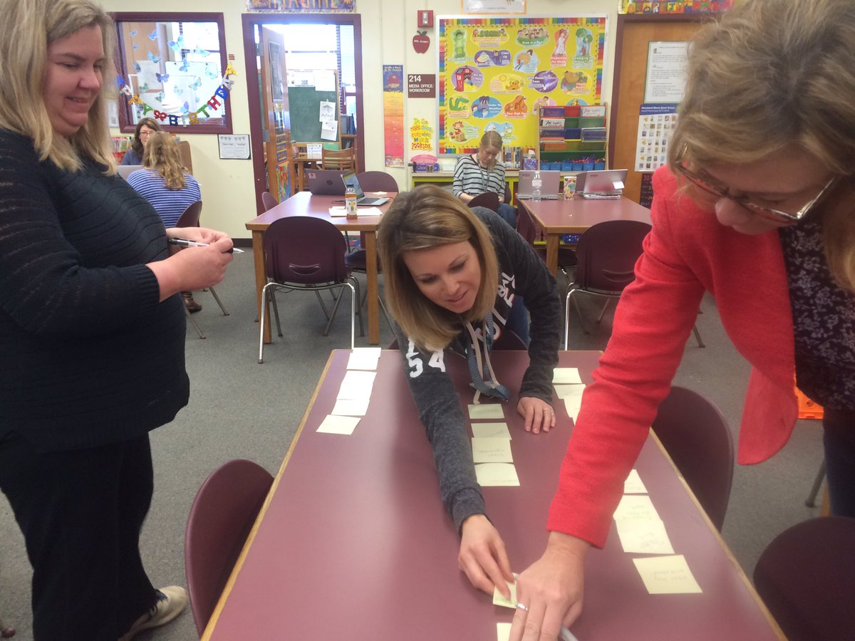tunia_jackson's tweet photo. @RandallstownE T's Participating in CoP3. Looking ways we "Gather Evidence of Learning". #bcpsformative @marchineck https://t.co/avLjYyJSVg