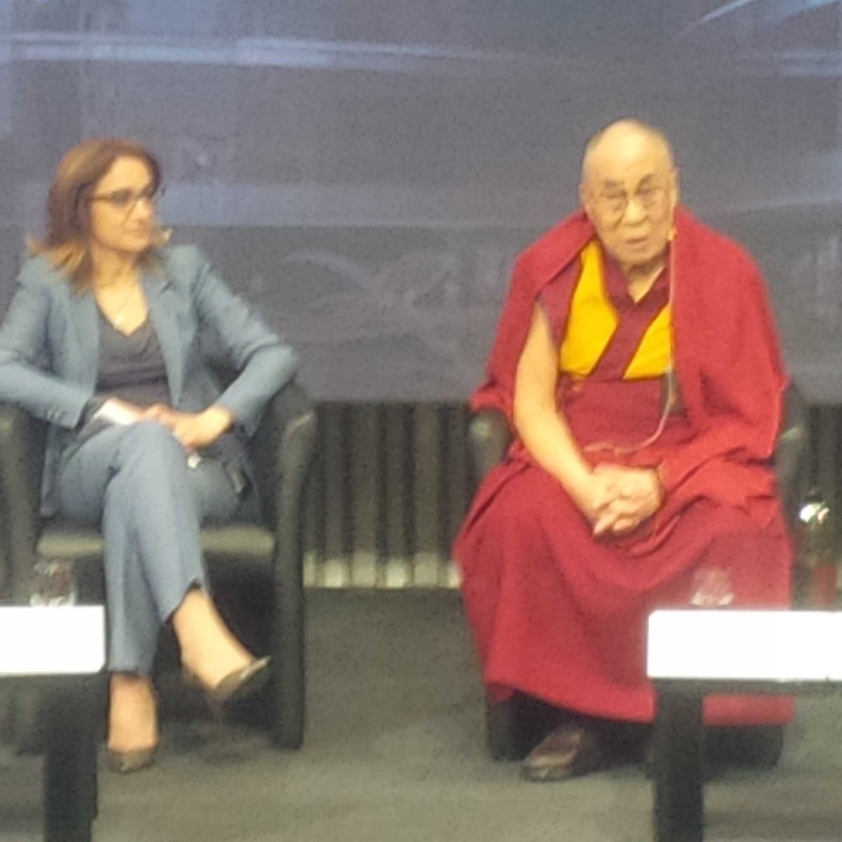 savetibet's tweet photo. #dalailama about #tibet and #China at #geneva panel discussion: China needs culture of respect and compassion https://t.co/5CLgoMcVMk