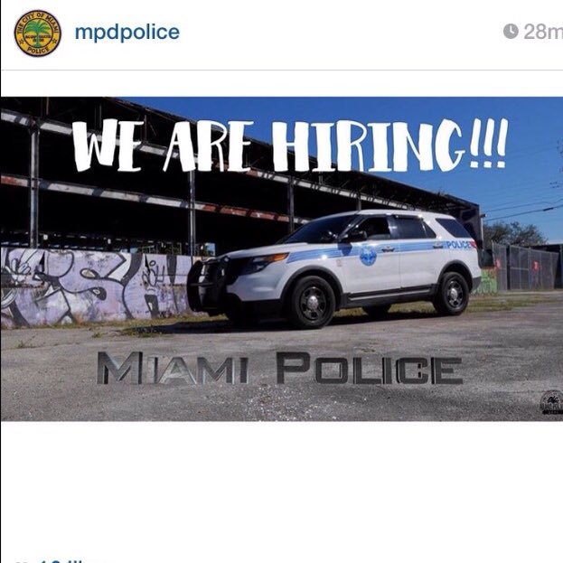 Miami Police Hiring tweet media