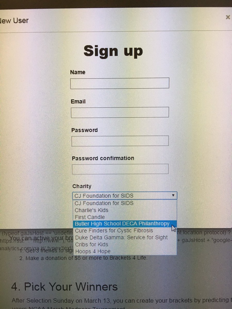BHSDECA2015's tweet image. Make sure to click BHS DECA from the drop down menu when signing up, if not you won't be in our school competition❗️