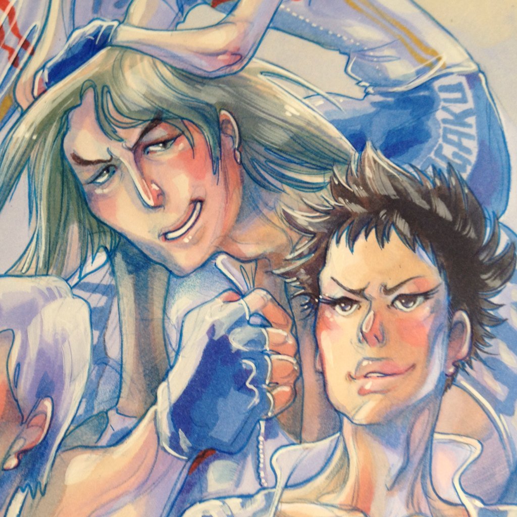 flee_bites's tweet image. Finished the markerwork for my Hakogaku v2.0 print! Sohoku's next :3 🚴🚵🚵🚵🚵🚴