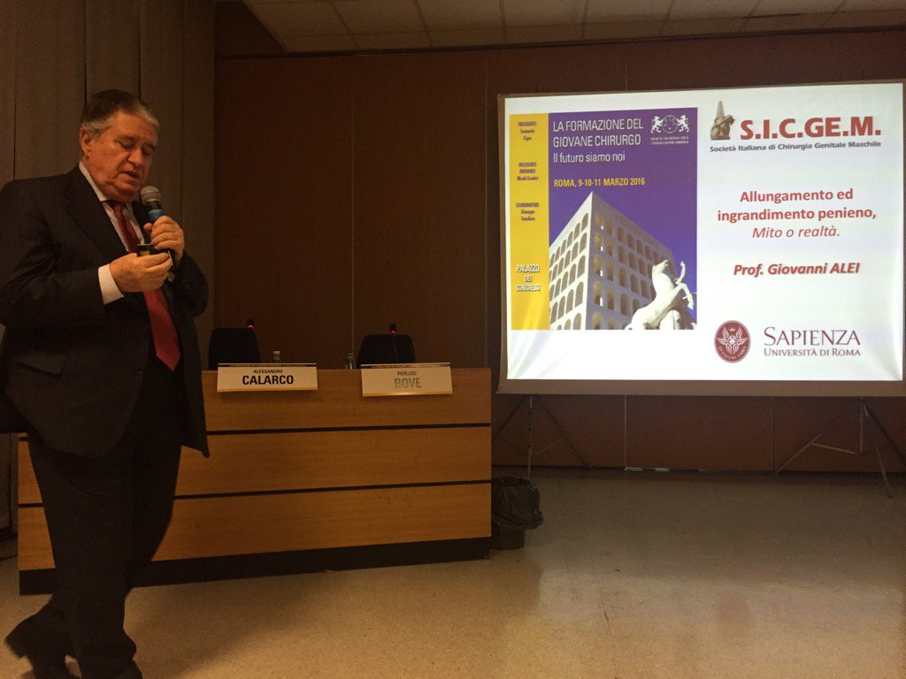 AleCALARCO's tweet photo. #urology #andrologyupdate uroloandrology session is on "penile enlargment, reality?" #spigc 2016 https://t.co/CGbASKV6lX