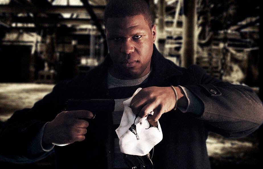 TheRealDTLew's tweet photo. "Dark eyes on a dangerous face, you are a beautiful killer.#TheWrongedOne #TillGearhart #DerrickTLewis #actor https://t.co/52qvQ6TYDs