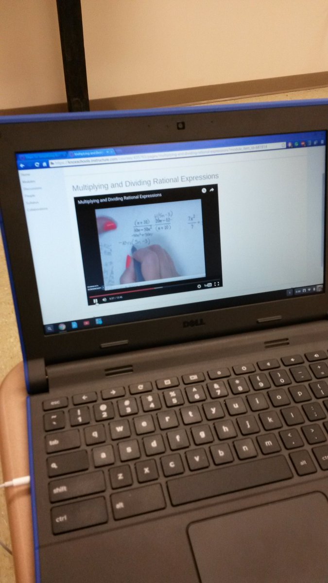 FultonColeman's tweet photo. Teaching with Video.. Flipped classroom. #FULTONTC https://t.co/5oSc3TZ3kM
