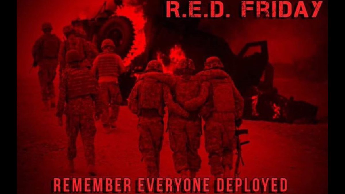 One_Flip4u's tweet photo. #REDfriday https://t.co/HnpFdxSwnS