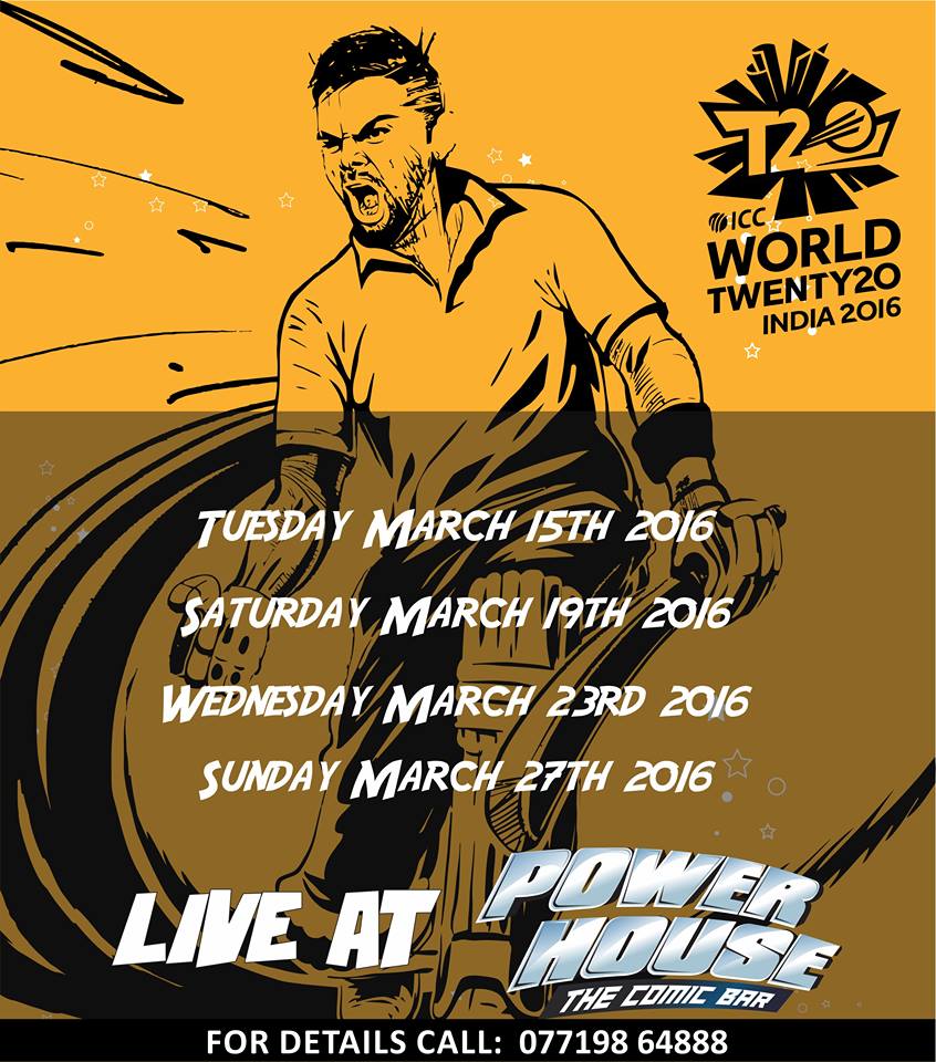 powerhousetcb's tweet photo. Watch the World Cup live at PowerHouse - The Comic Bar 
Don't forget to wear the colour!!
#Pune @SoPune RT https://t.co/Tnokw87wo0