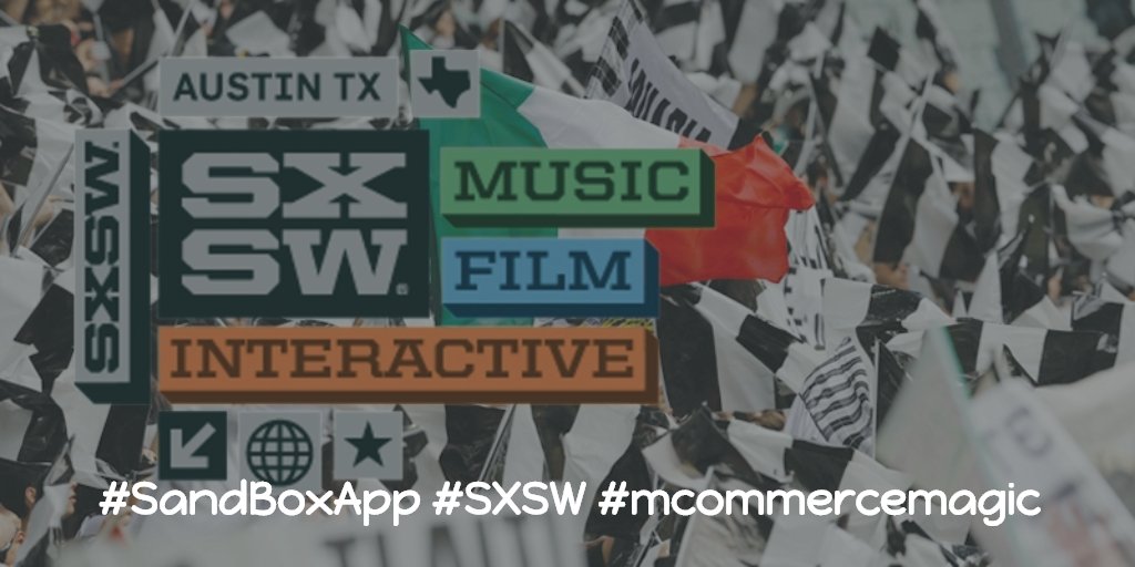 SandboxCommerce's tweet image. #SXSW is being overrun by #mcommerce ninja masters ready to help your brand build a mobile app. #SandBoxApp