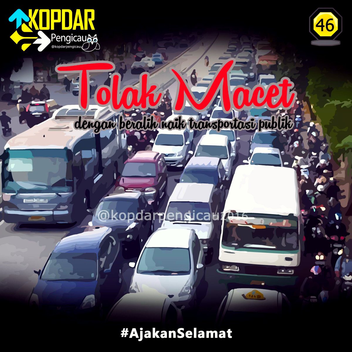 kopdarpengicau's tweet photo. Mengeluh ttg kemacetan lalu lintas tak akan memberi solusi apa-apa. Yuk? kita beralih ke transportasi publik :) https://t.co/MyPblAEiii