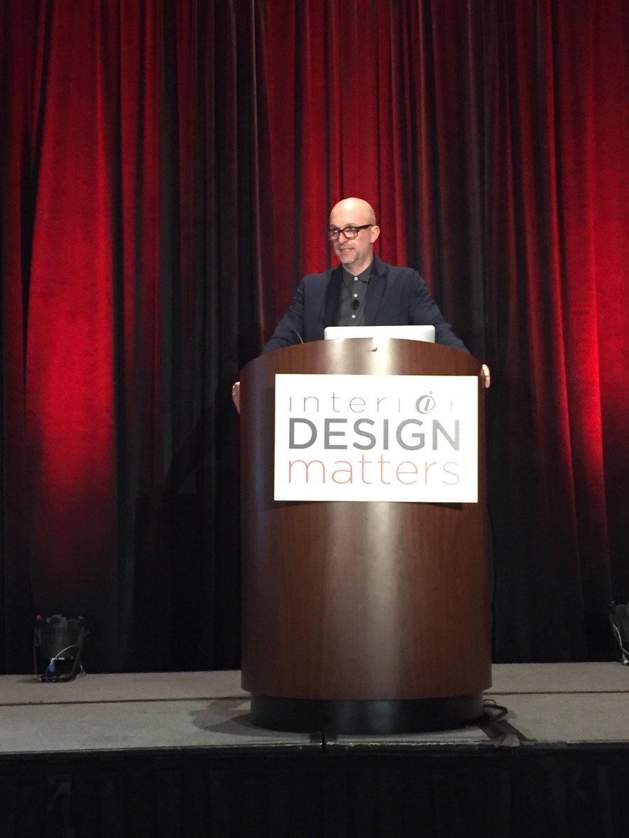 ASID's tweet photo. Still amazed by keynote Graeme Brooker, Head of Interior Design at @RCA last night! #idec16photo #idmatters https://t.co/HPl70FFGxB