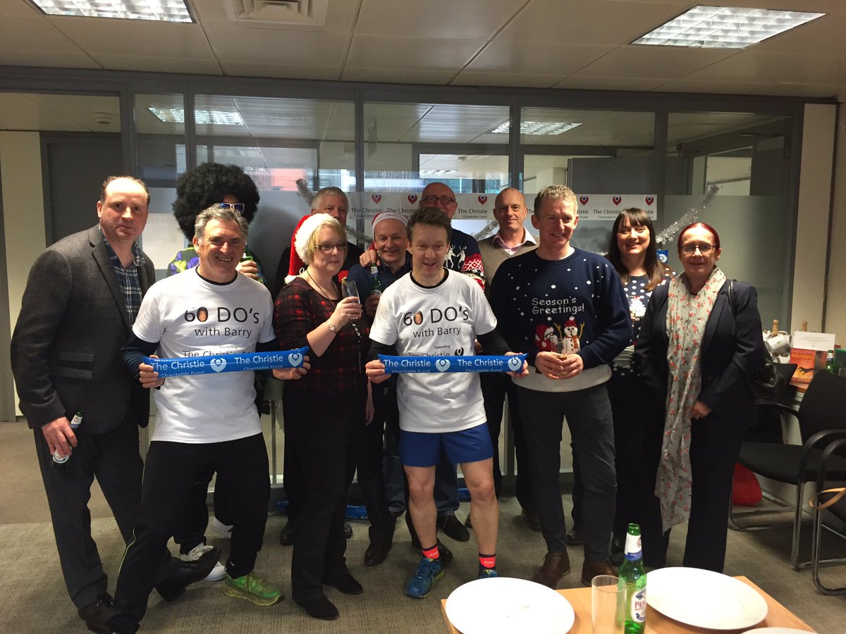 60doswithbarry's tweet photo. Just left the McLarens Xmas party. Amazing news we have just broken £250,000. Thank you everyone for your support X https://t.co/LFvJE68faf