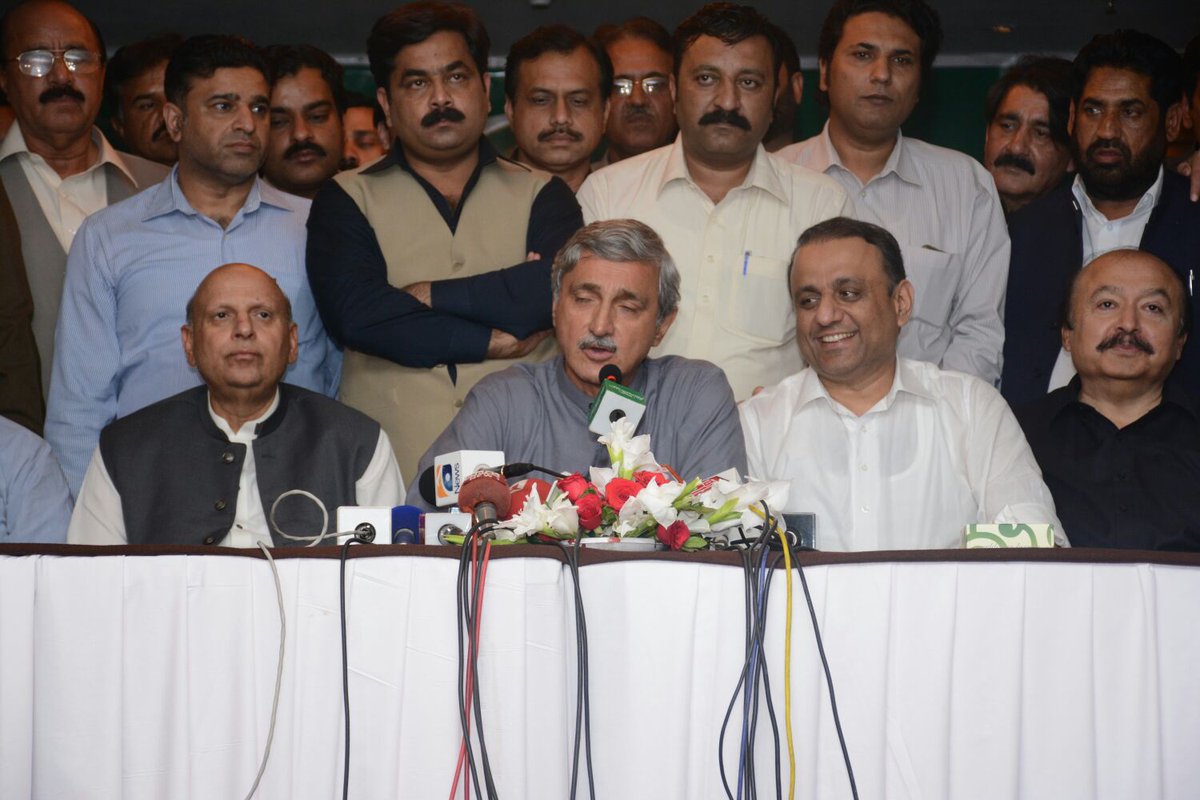 teamaleemkhan's tweet photo. Press Conference #HappeningNow https://t.co/1MXnmNMYRs