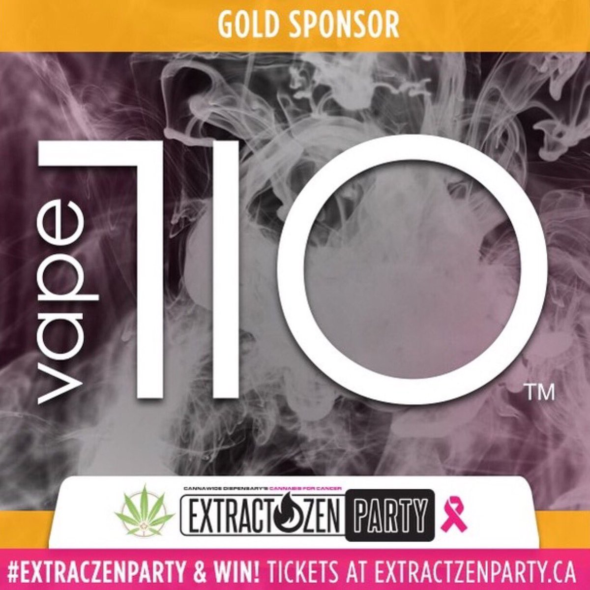 vape710canada's tweet photo. @cannawidetopshelf #cannabisforcancer #extractzenparty Extract-Zen Party March 18th https://t.co/AflyfgnGki