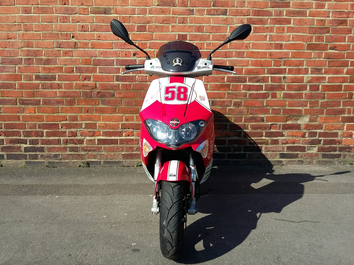Gilera Runner 50 Marco Simoncelli Replica, Immaculate, only 4611 miles, Arrow Exhaust, only £1199