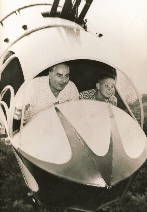#FlashbackFriday to 1955 and the Satellite Ride! #classicrides #Knoebels90